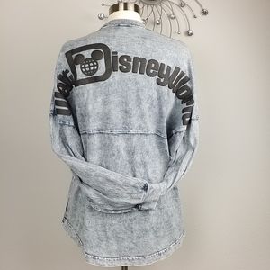 Walt Disney World Gray Mineral Wash Spirit Jersey for Adults